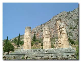 Temple of Apollo - Delphi Parnassos Greece
